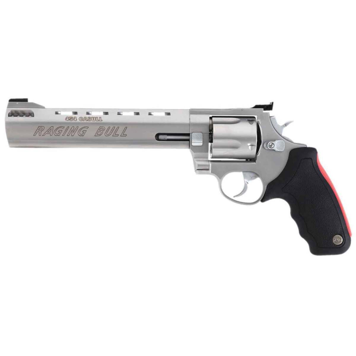 Taurus Raging Bull 454 Casull 8.38in Stainless Revolver - 5 Rounds Taurus Raging Bull 454 Casull 8.38in Stainless Revolver - 5 Rounds