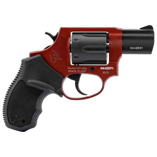 Taurus 856 Ultra-Lite 38 Special 2in Matte Black/Burned Orange Revolver - 6 Rounds image