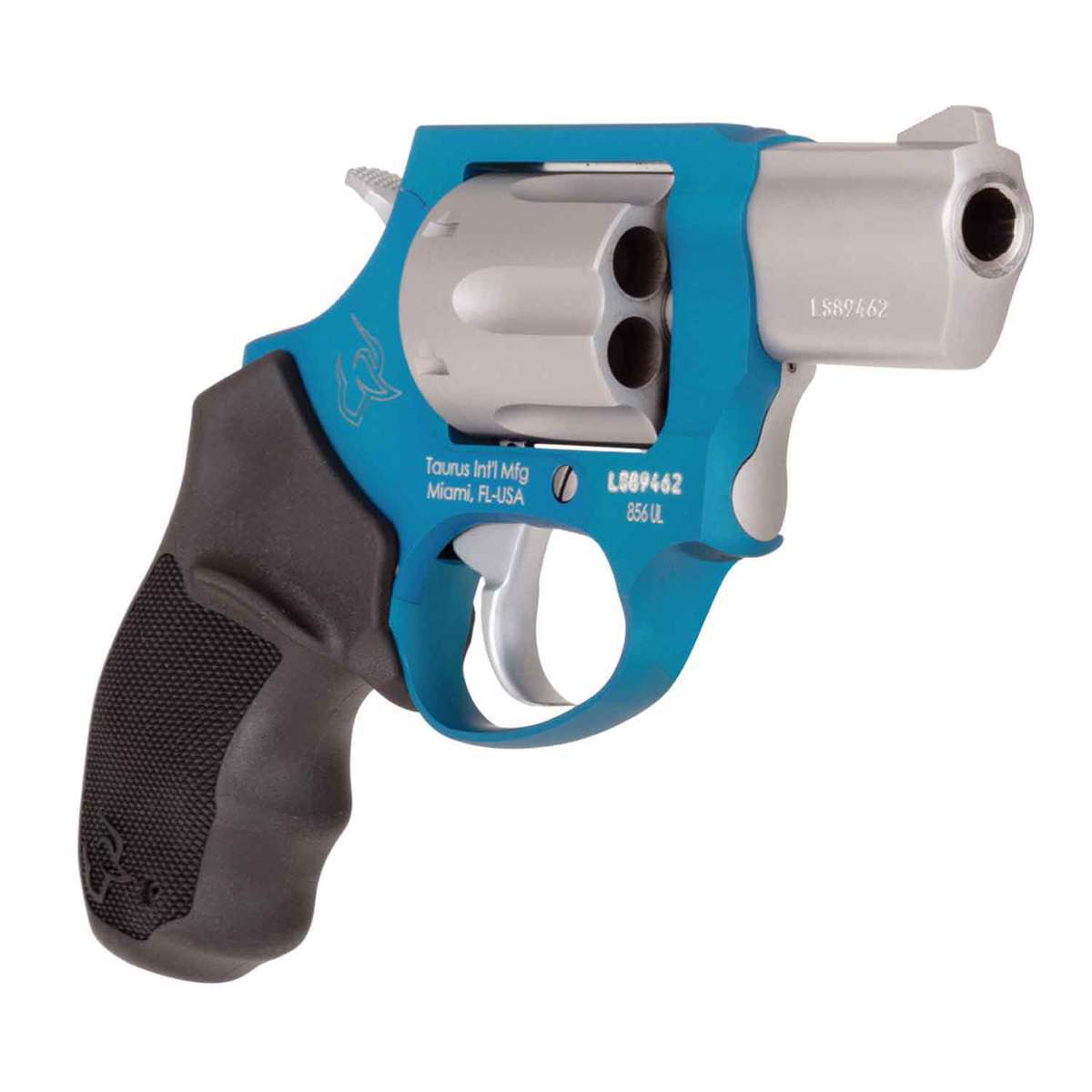 Taurus 856 Ultra-Lite 38 Special 2in Stainless/Azure Revolver - 6 Rounds Taurus 856 Ultra-Lite 38 Special 2in Stainless/Azure Revolver - 6 Rounds