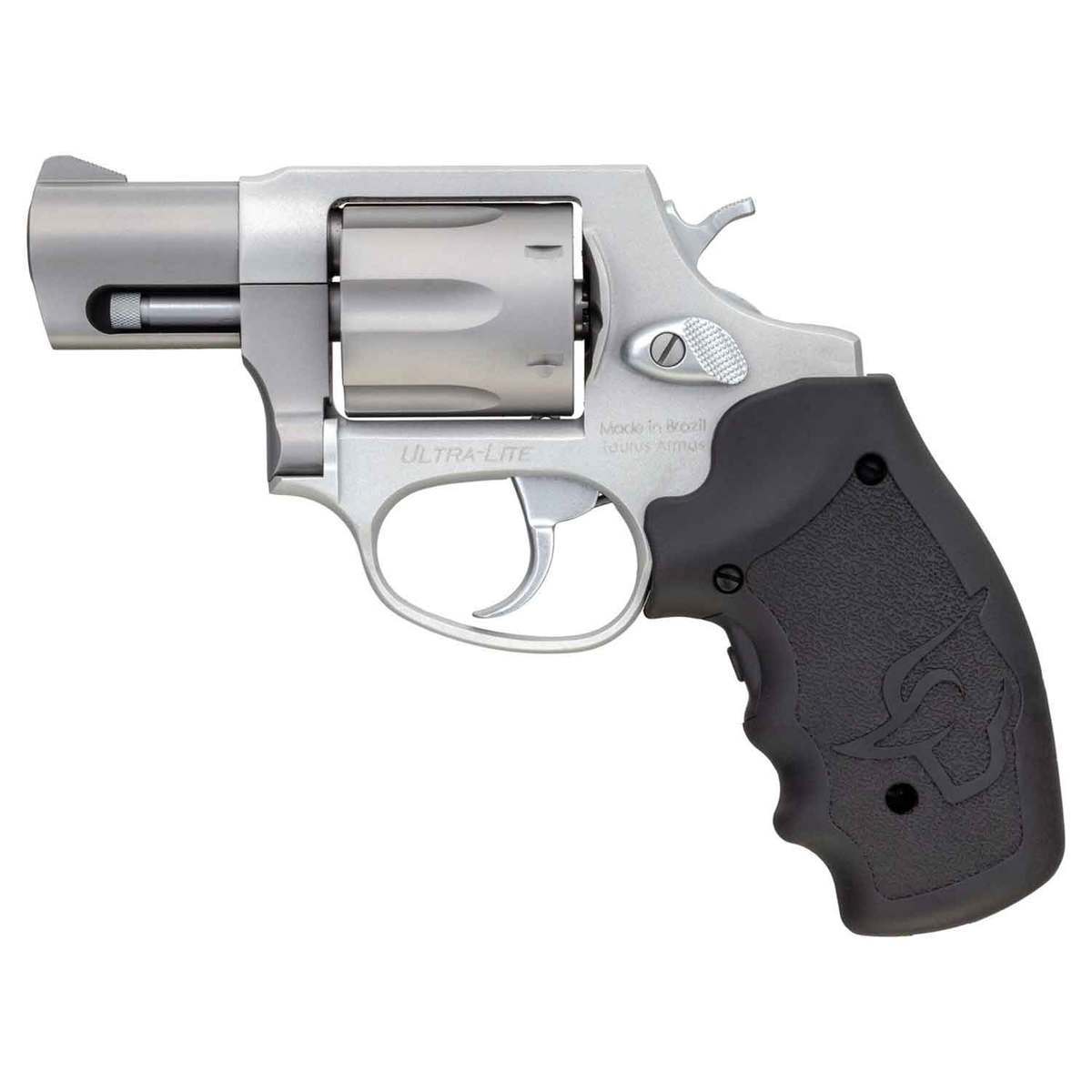 Taurus 856 Ultra-Lite w/Viridian Laser 38 Special 2in Matte Stainless Revolver - 6 Rounds Taurus 856 Ultra-Lite w/Viridian Laser 38 Special 2in Matte Stainless Revolver - 6 Rounds