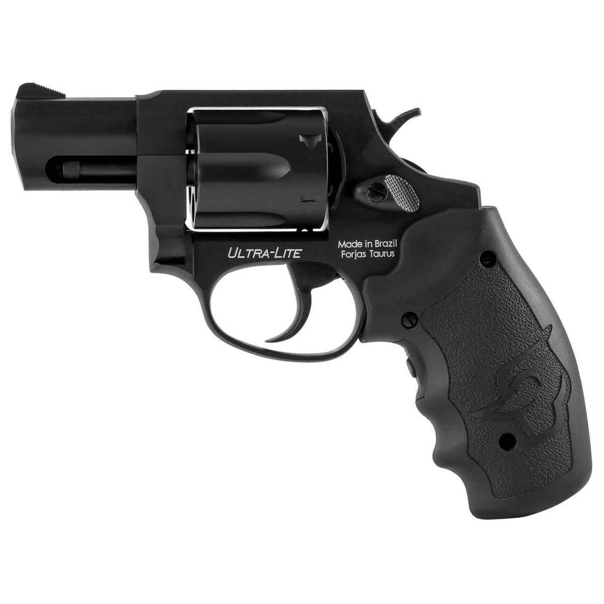 Taurus 856 Ultra-Lite w/Viridian Laser 38 Special +P 2in Matte Black Oxide Revolver - 6 Rounds Taurus 856 Ultra-Lite w/Viridian Laser 38 Special +P 2in Matte Black Oxide Revolver - 6 Rounds