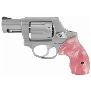 Taurus 856 /w Pink Pearl Grips 38 Special 2in Stainless Aluminum Revolver - 6 Rounds