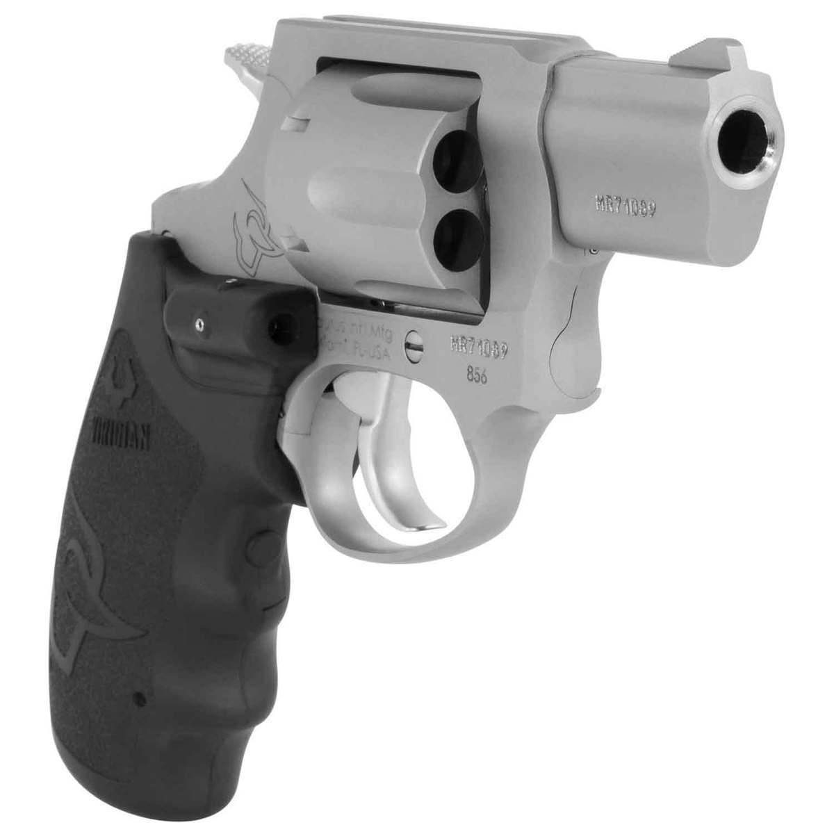 Taurus 856 w/Viridian Laser 38 Special 2in Matte Stainless Revolver - 6 Rounds Taurus 856 w/Viridian Laser 38 Special 2in Matte Stainless Revolver - 6 Rounds