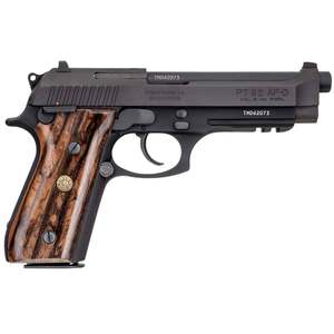 Taurus 92 9mm Luger 5in Black/Brazilian Walnut Pistol - 17+1 Rounds
