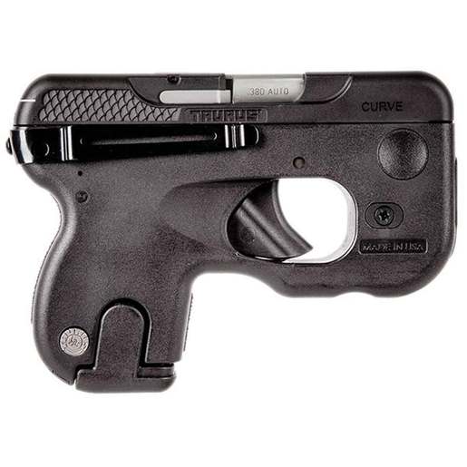 Taurus Curve withIntegral Viridian Light & Laser 380 Auto (ACP) 2.5in Blued/Black Pistol - 6+1 Rounds - Black image