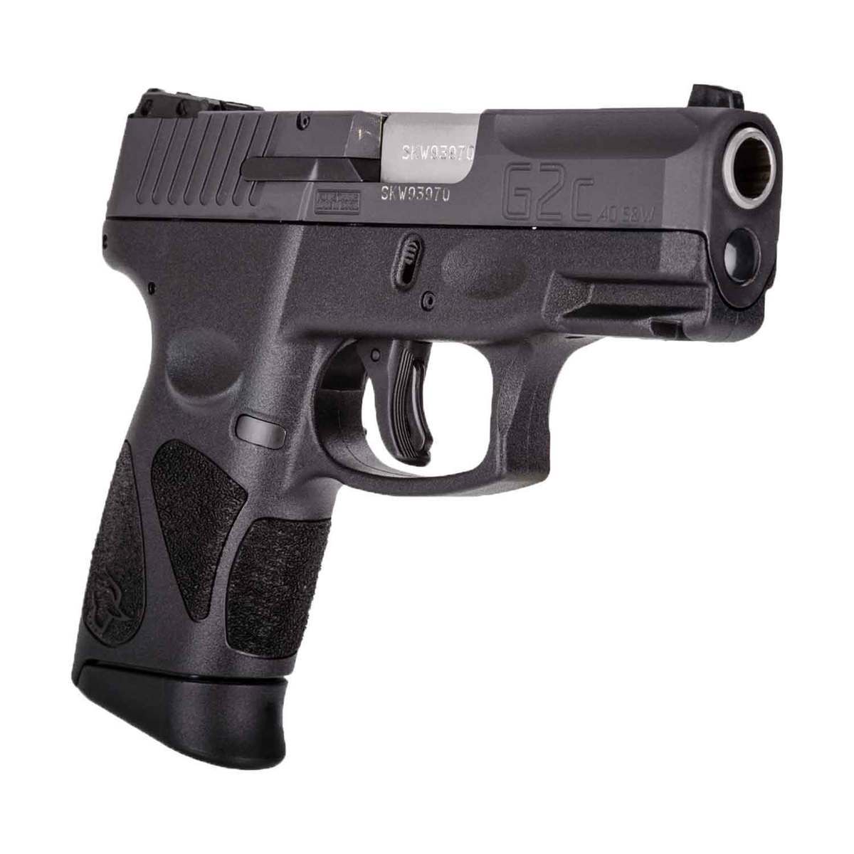 Taurus G2C 40 S&W 3.2in Black Pistol - 10+1 Rounds - Black Taurus G2C 40 S&W 3.2in Black Pistol - 10+1 Rounds - Black