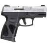 Taurus G2C 40 S&W 3.2in Stainless/Black Pistol - 10+1 Rounds - Black/Stainless