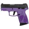 Taurus G2C 9mm Luger 3.25in Black/Dark Purple Pistol - 12+1 Rounds - Purple