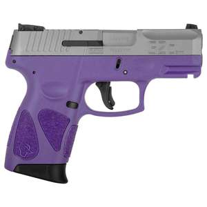 Taurus G2C 9mm Luger 3.25in Stainless/Dark Purple Pistol - 12+1 Rounds