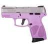 Taurus G2C 9mm Luger 3.25in Stainless/Light Purple Pistol - 12+1 Rounds - Purple