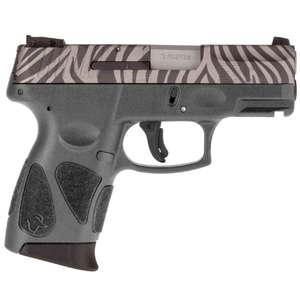 Taurus G2C 9mm Luger 3.25in Zebra/Black Pistol 12+1 Rounds