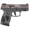 Taurus G2C 9mm Luger 3.25in Zebra/Black Pistol 12+1 Rounds - Gray