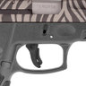 Taurus G2C 9mm Luger 3.25in Zebra/Black Pistol 12+1 Rounds - Gray
