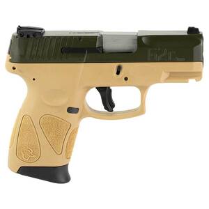 Taurus G2C 9mm Luger 3.2in Moss Green Pistol - 12+1 Rounds