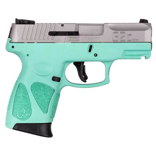 Taurus G2C 9mm Luger 3.2in Stainless Pistol - 12+1 Rounds - Blue image