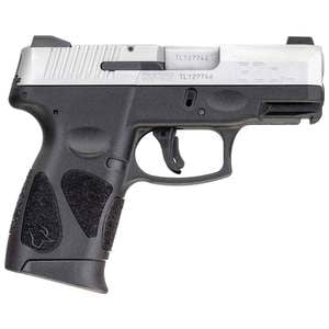 Taurus G2C 9mm Luger 3.2in Stainless/Black Pistol - 12+1 Rounds