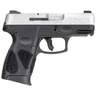 Taurus G2C 9mm Luger 3.2in Stainless/Black Pistol - 12+1 Rounds - Black