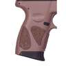 Taurus G2C w/ Coyote Brown Frame 40 S&W 3.2in Black Pistol - 10+1 Rounds - Black