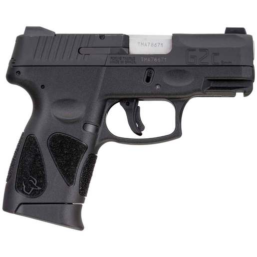 Taurus G2C With Night Sights 9mm Luger 3.2in Black/Blued Pistol - 10+1 Rounds - Black Compact image