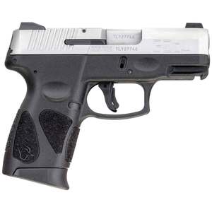 Taurus G2C With Night Sights 9mm Luger 3.2in Stainless/Black Pistol - 10+1 Rounds