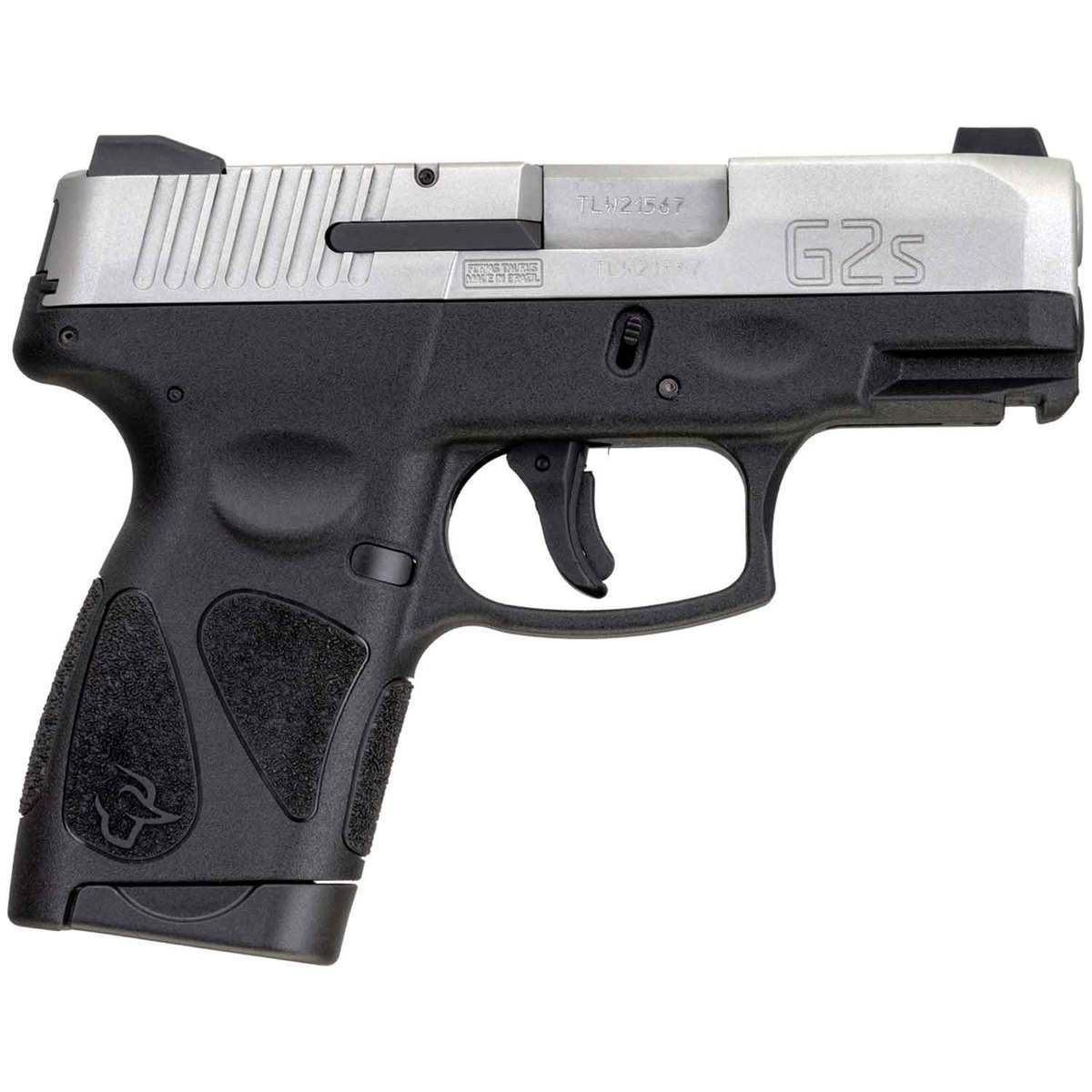 Taurus G2S 40 S&W 3.26in Black/Stainless Pistol - 7+1 Rounds - Black Taurus G2S 40 S&W 3.26in Black/Stainless Pistol - 7+1 Rounds - Black