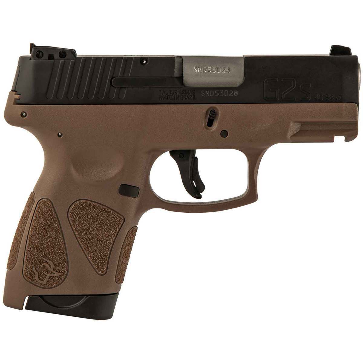 Taurus G2S 40 S&W 3.26in Brown/Black Pistol - 7+1 Rounds - Brown/Black Taurus G2S 40 S&W 3.26in Brown/Black Pistol - 7+1 Rounds - Brown/Black