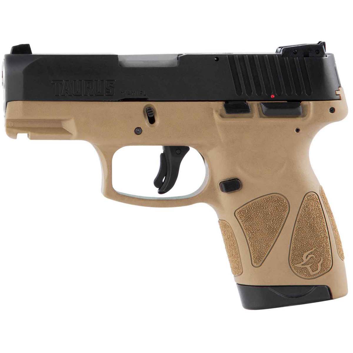 Taurus G2S 40 S&W 3.26in Tan/Black Pistol - 7+1 Rounds - Tan/Black Taurus G2S 40 S&W 3.26in Tan/Black Pistol - 7+1 Rounds - Tan/Black