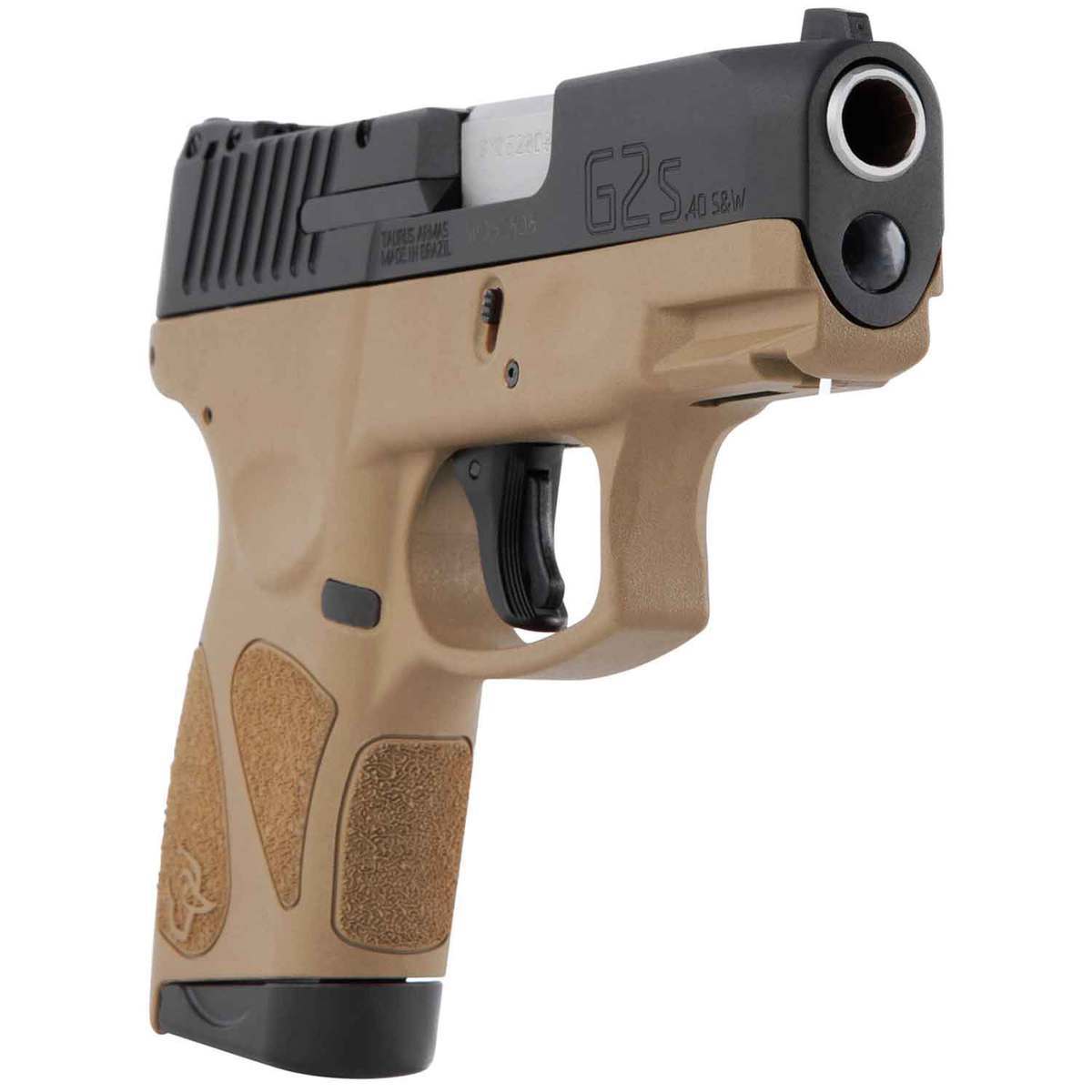 Taurus G2S 40 S&W 3.26in Tan/Black Pistol - 7+1 Rounds - Tan/Black Taurus G2S 40 S&W 3.26in Tan/Black Pistol - 7+1 Rounds - Tan/Black