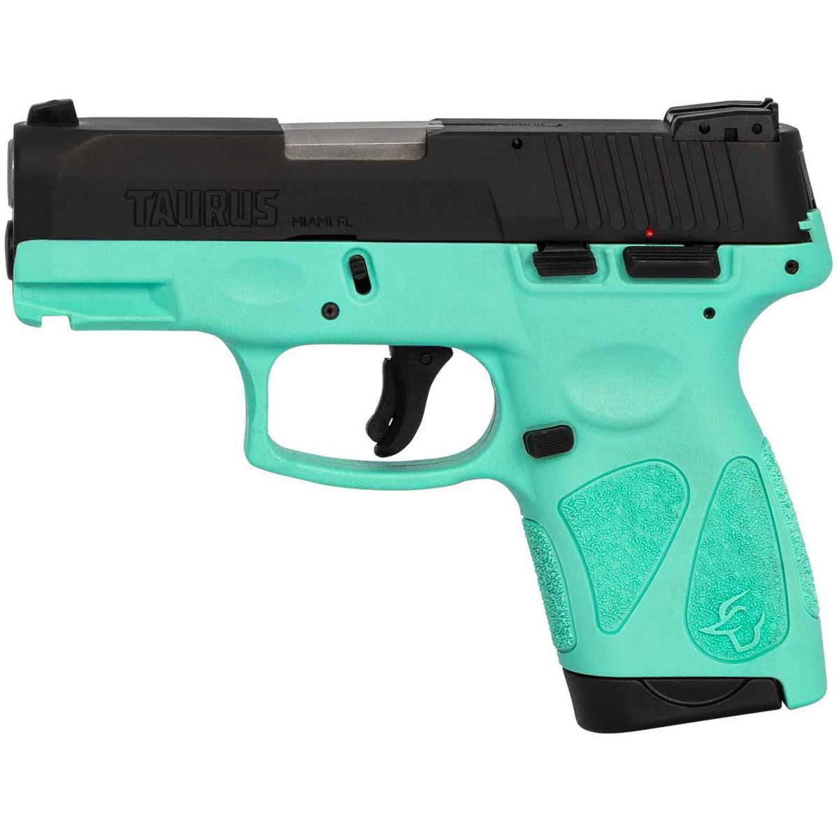 Taurus G2S 9mm Luger 3.26in Black/Cyan Pistol - 7+1 Rounds - Blue Taurus G2S 9mm Luger 3.26in Black/Cyan Pistol - 7+1 Rounds - Blue