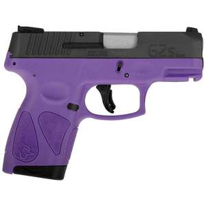 Taurus G2S 9mm Luger 3.26in Dark Purple/Black Pistol - 7+1 Rounds