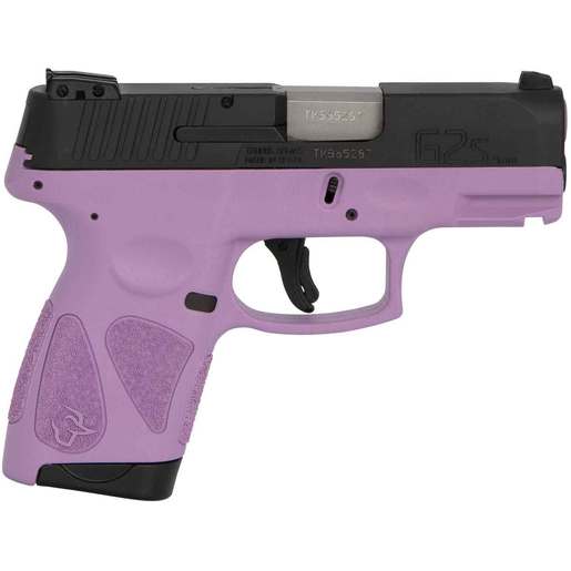 Taurus G2S 9mm Luger 3.26in Light Purple/Black Pistol - 7+1 Rounds - Purple Compact image