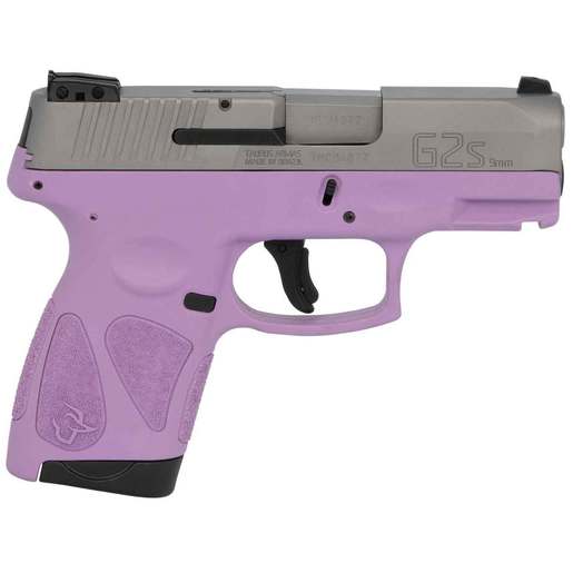Taurus G2S 9mm Luger 3.26in Light Purple/Stainless Pistol - 7+1 Rounds - Purple Compact image