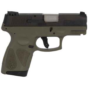 Taurus G2S 9mm Luger 3.26in OD Green/Black Pistol - 7+1 Rounds