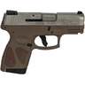 Taurus G2S 9mm Luger 3.26in Stainless/Brown Pistol - 7+1 Rounds - Brown