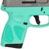 Taurus G2S 9mm Luger 3.26in Stainless/Cyan Pistol - 7+1 Rounds - Blue