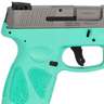 Taurus G2S 9mm Luger 3.26in Stainless/Cyan Pistol - 7+1 Rounds - Cyan/Stainless/Black
