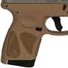 Taurus G2S 9mm Luger 3.26in Stainless/Tan Pistol - 7+1 Rounds - Tan