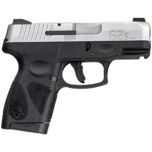 Taurus G2S 9mm Luger 3.2in Stainless/Black Pistol - 7+1 Rounds - Black Compact image