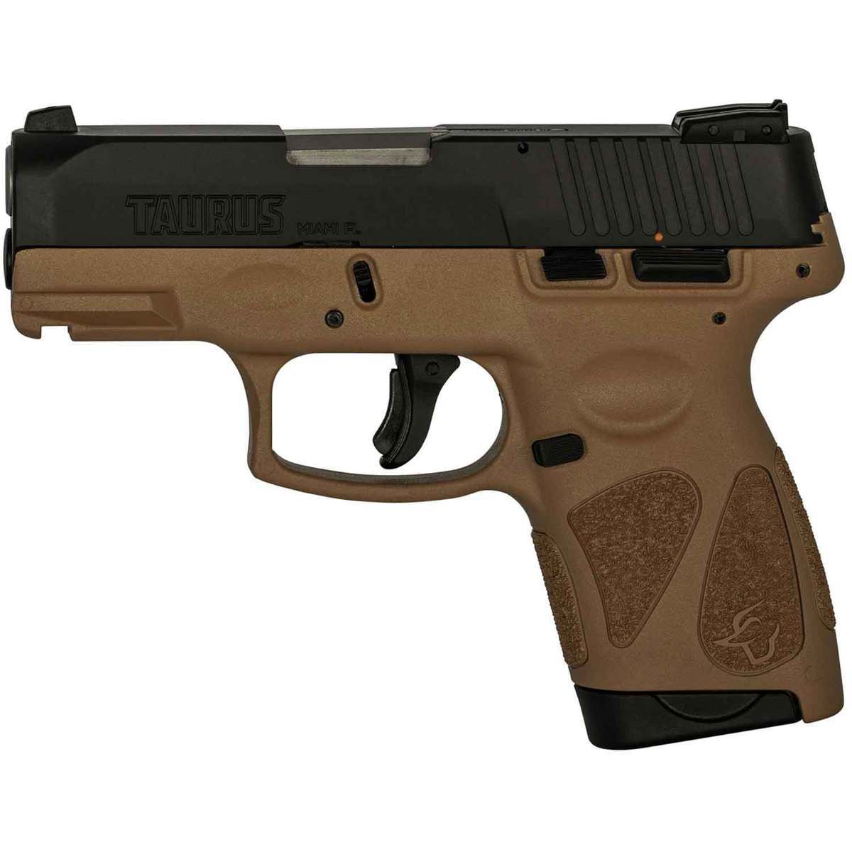 Taurus G2S Carbon Steel 9mm Luger 3.26in Tan/Black Pistol - 7+1 Rounds - Tan/Black Taurus G2S Carbon Steel 9mm Luger 3.26in Tan/Black Pistol - 7+1 Rounds - Tan/Black