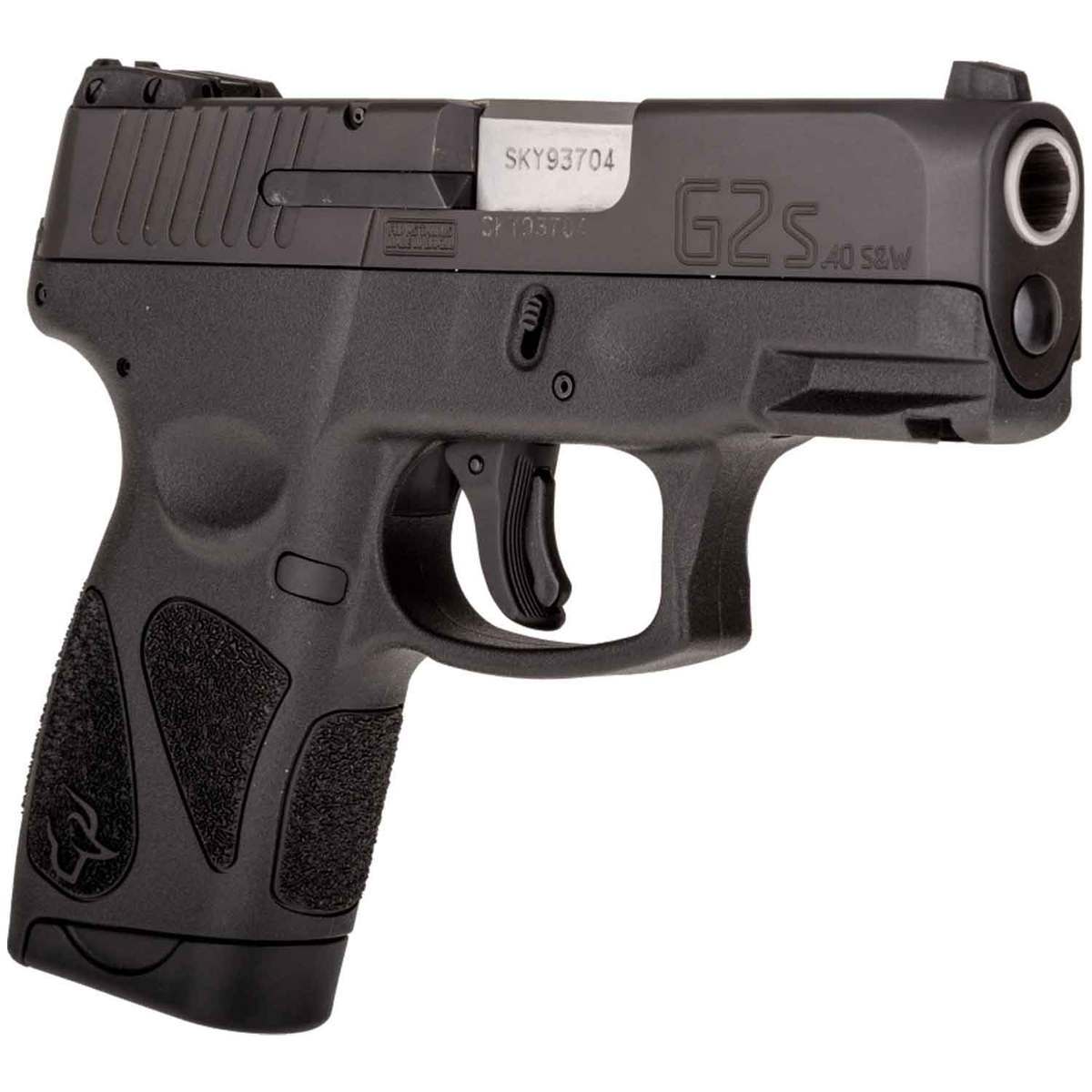 Taurus G2S 40 S&W 3.25in Matte Black Pistol - 6+1 Rounds - Black Taurus G2S 40 S&W 3.25in Matte Black Pistol - 6+1 Rounds - Black