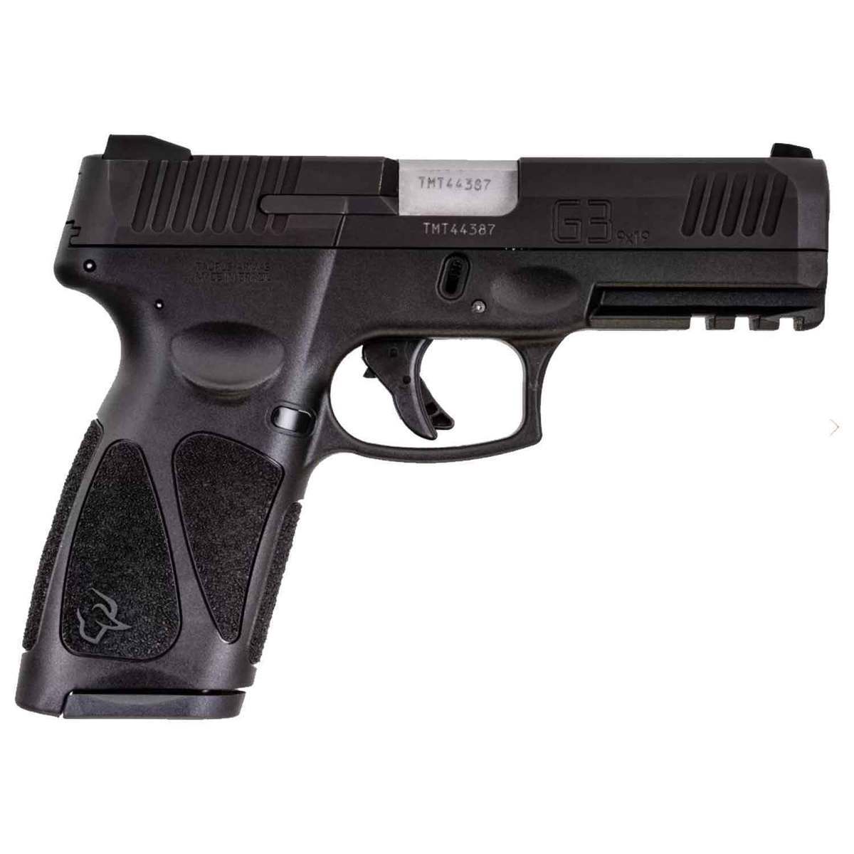 Taurus G3 9mm Luger 4in Black Pistol - 15+1 Rounds - Black Taurus G3 9mm Luger 4in Black Pistol - 15+1 Rounds - Black