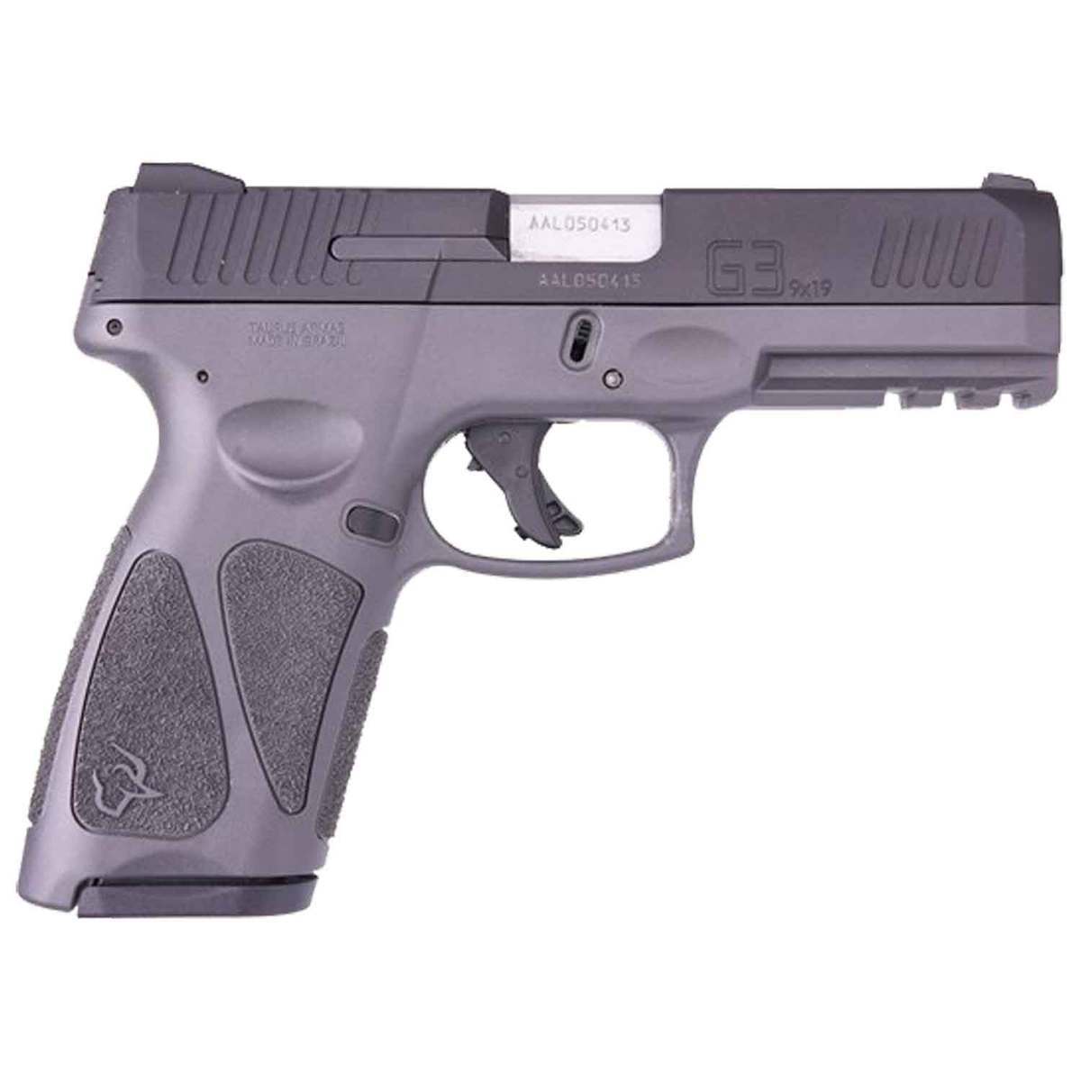 Taurus G3 9mm Luger 4in Black Gray Pistol 17 1 Rounds Sportsman s taurus-g3-9mm-luger-4in-black-gray-pistol-17-1-rounds-sportsman-s