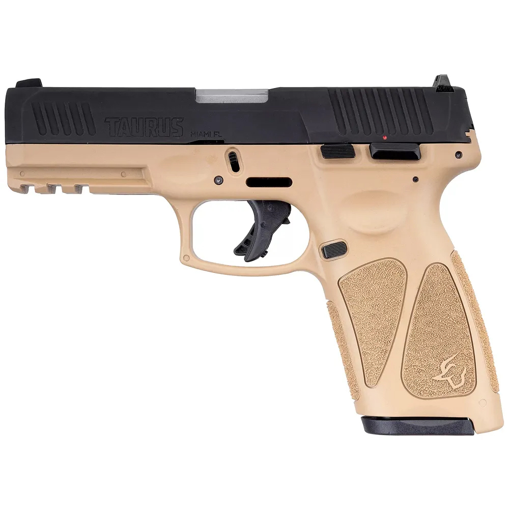 Taurus G3 9mm Luger 4in Black/Tan Pistol - 15+1 Rounds - Black/Tan Taurus G3 9mm Luger 4in Black/Tan Pistol - 15+1 Rounds - Black/Tan