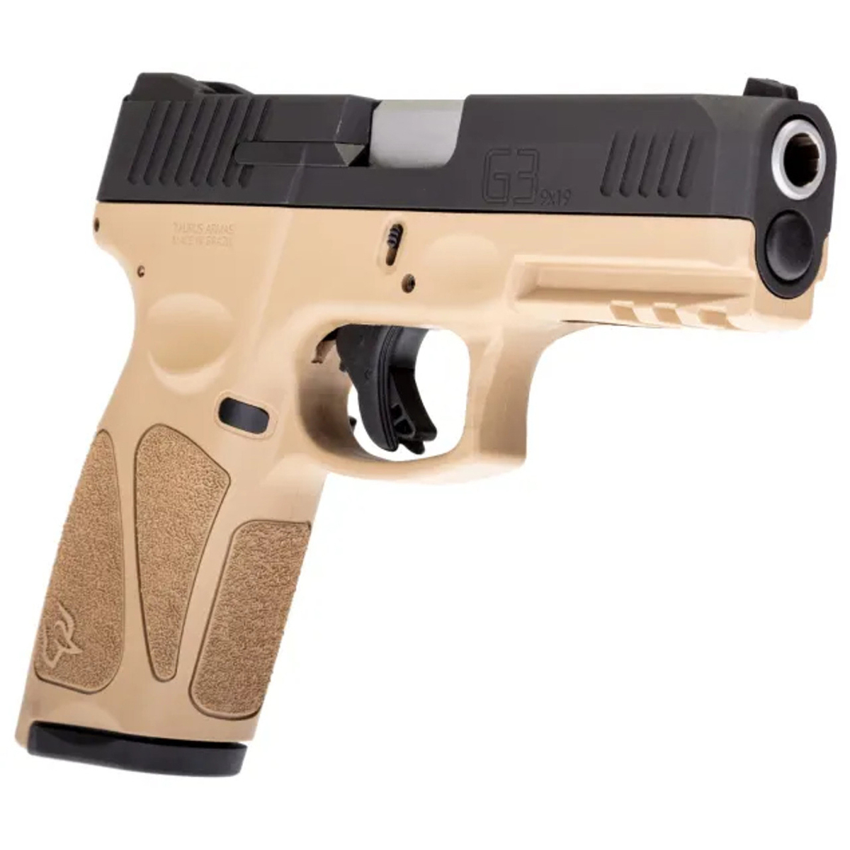 Taurus G3 9mm Luger 4in Black/Tan Pistol - 15+1 Rounds - Black/Tan Taurus G3 9mm Luger 4in Black/Tan Pistol - 15+1 Rounds - Black/Tan