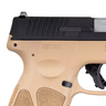 Taurus G3 9mm Luger 4in Black/Tan Pistol - 15+1 Rounds - Black/Tan