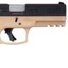 Taurus G3 9mm Luger 4in Black/Tan Pistol - 17+1 Rounds - Tan