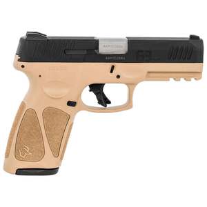 Taurus G3 9mm Luger 4in FDE/Black Pistol - 17+1 Rounds