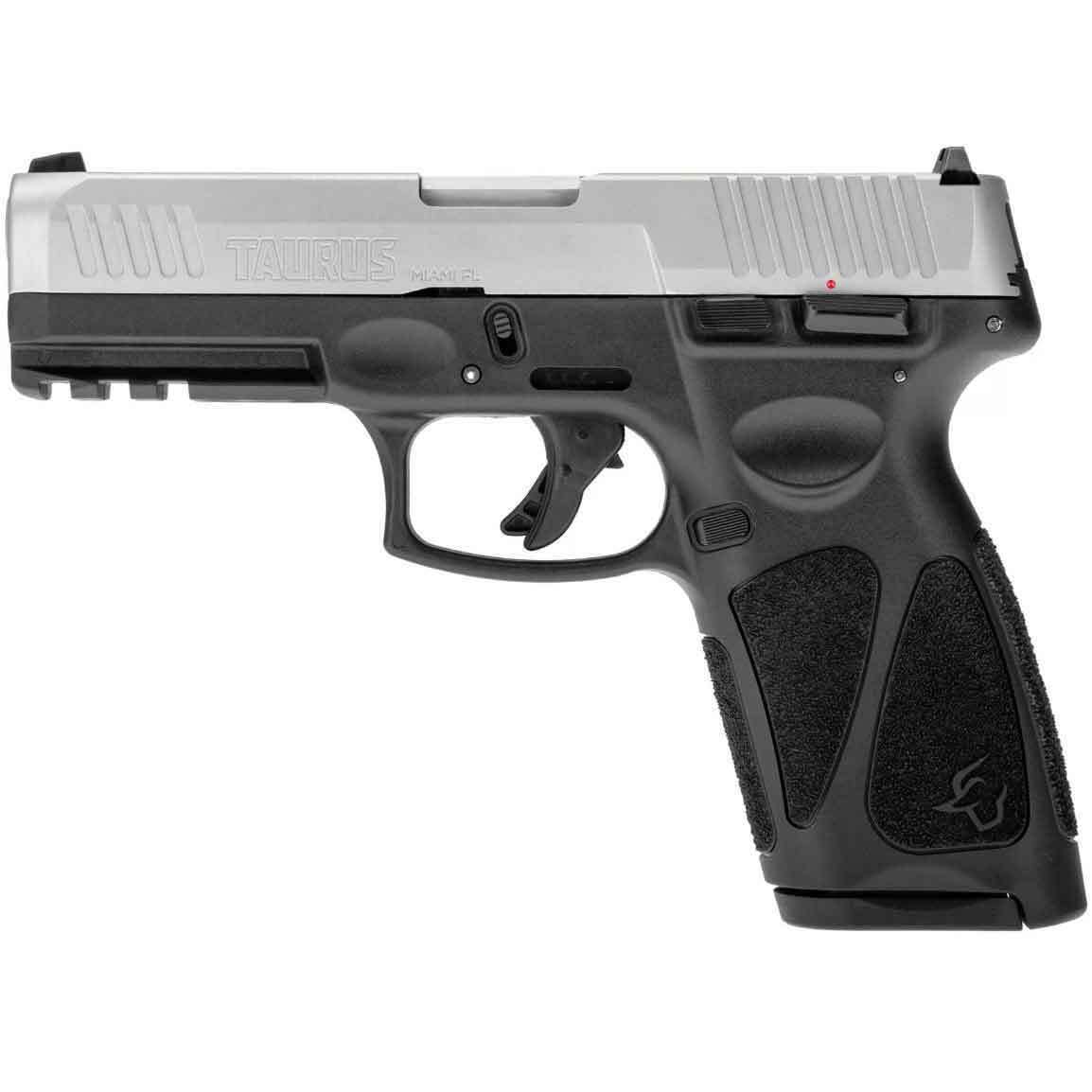 Taurus G3 9mm Luger 4in Stainless/Black Pistol - 17+1 Rounds - Stainless/Black Taurus G3 9mm Luger 4in Stainless/Black Pistol - 17+1 Rounds - Stainless/Black