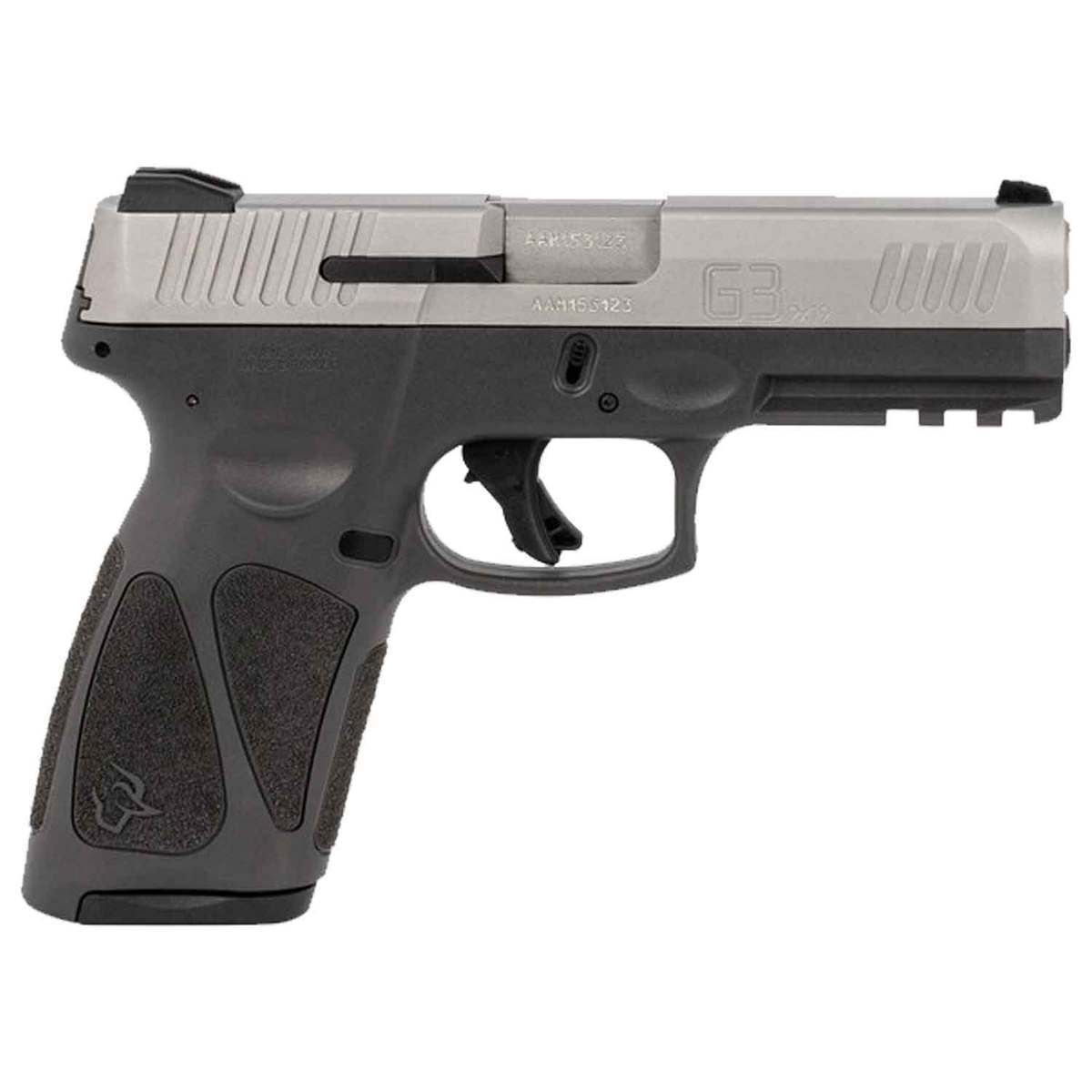 Taurus G3 9mm Luger 4in Stainless/Gray Pistol - 17+1 Rounds - Stainless Steel/Gray Taurus G3 9mm Luger 4in Stainless/Gray Pistol - 17+1 Rounds - Stainless Steel/Gray