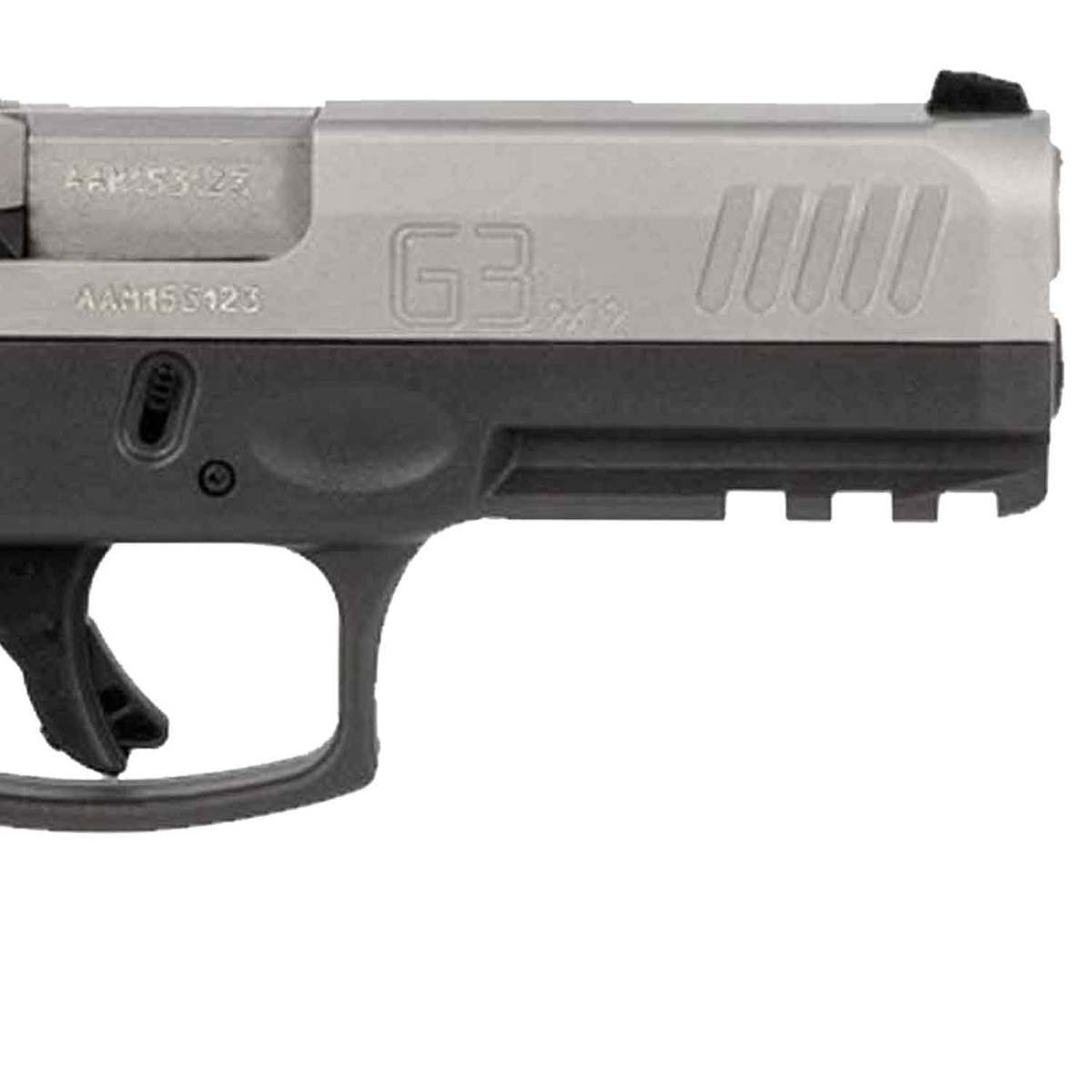 Taurus G3 9mm Luger 4in Stainless/Gray Pistol - 17+1 Rounds - Stainless Steel/Gray Taurus G3 9mm Luger 4in Stainless/Gray Pistol - 17+1 Rounds - Stainless Steel/Gray
